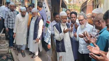 তল্লায় জলাবদ্ধতা পরিদর্শনে মাওলানা মইনুদ্দিন, সমাধানের আশ্বাস তল্লায় জলাবদ্ধতা পরিদর্শনে মাওলানা মইনুদ্দিন, সমাধানের আশ্বাস