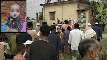 ভূমিকম্পে শিশু নিহত, আহত স্ত্রীকে নিয়ে হাসপাতালে ছুটছেন স্বামী