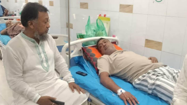 অসুস্থ বিএনপি নেতা আলমগীরকে দেখতে হাসপাতালে অ্যাড. টিপু