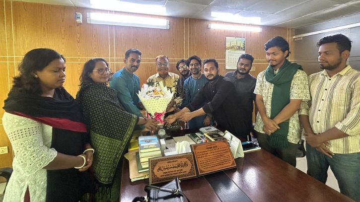 অঞ্জন দাস ও গিয়াসউদ্দিনের সাক্ষাৎ: শান্তিপূর্ণ নির্বাচনের প্রত্যাশা