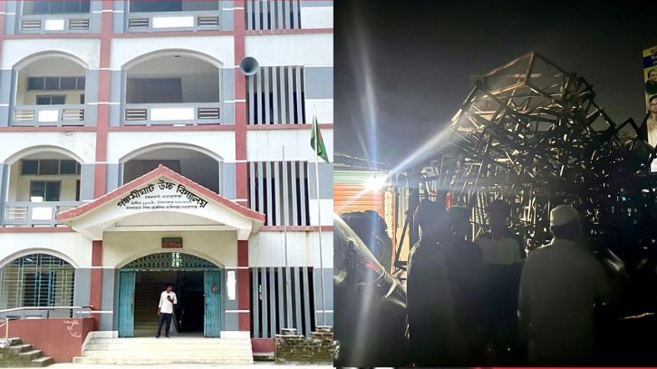 সোনারগাঁয়ে রাতের আঁধারে স্কুলের মালামাল বিক্রি, সুষ্ঠু তদন্তের দাবি