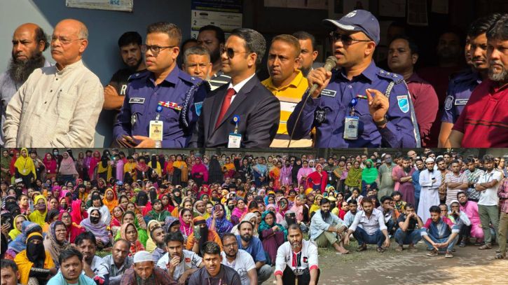 রূপগঞ্জের ম্যাক্স সোয়েটার্সের ভবনে ফাটল, শ্রমিকদের মধ্যে আতঙ্ক