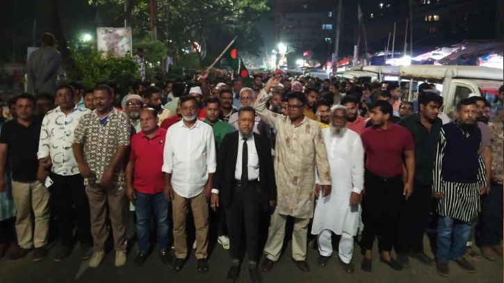 আওয়ামী লীগ ঠেকাতে মহানগর বিএনপির বিক্ষোভ মিছিল