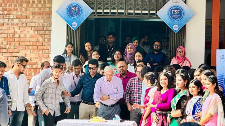 আর.পি.সাহা বিশ্ববিদ্যালয়ে সিএসই ফেস্ট’র উদ্বোধন