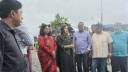 ফতুল্লায় প্রতিমা বিসর্জন ঘাট পরিদর্শনে প্রশাসনের কর্মকর্তারা