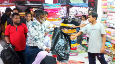 রাস্তা ও ড্রেনে পলিথিন না ফেলার আহ্বান খোরশেদের