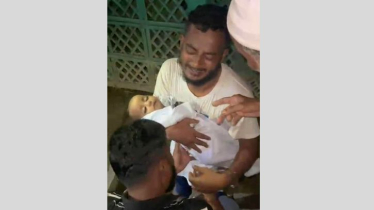প্যারোলে মুক্তি পেয়ে সন্তানের জানাজায় যুবলীগ নেতা