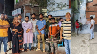 আল আমিনের নির্দেশে এনায়েতনগরে মশক নিধন অভিযান আল আমিনের নির্দেশে এনায়েতনগরে মশক নিধন অভিযান