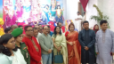 নারায়ণগঞ্জে মণ্ডপ পরিদর্শনে এসে সন্তোষ প্রকাশ বিভাগীয় কমিশনারের