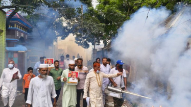 ডেঙ্গু প্রতিরোধে সোনারগাঁয়ে বিএনপির মশক নিধন কর্মসূচি