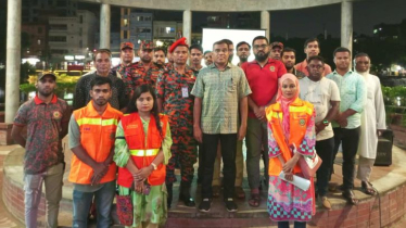 ভূমিকম্প-অগ্নি সচেতনতা বৃদ্ধিতে লিফলেট বিতরণ ও ভিডিওচিত্র প্রদর্শন
