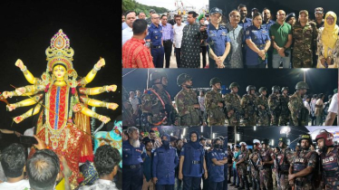 নির্বিঘ্নে পূজা আয়োজনে প্রশংসিত প্রশাসন