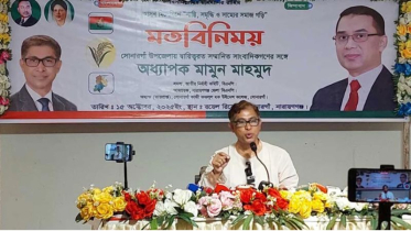 দল যাকে মনোনয়ন দেবে, সবাই মিলে তাকে বিজয়ী করবো: মামুন মাহমুদ