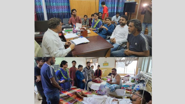 খানপুর হাসপাতাল ডেঙ্গু মশার প্রজননক্ষেত্র: তরিকুল সুজন