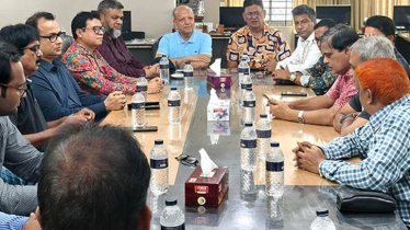 নারায়ণগঞ্জ প্রেস ক্লাব পরিদর্শনে জাতীয় প্রেস ক্লাব সম্পাদক