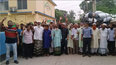 মাসুদুজ্জামানের পক্ষে ২৪নং ওয়ার্ডে ৩১ দফা বাস্তবায়নে গণসংযোগ