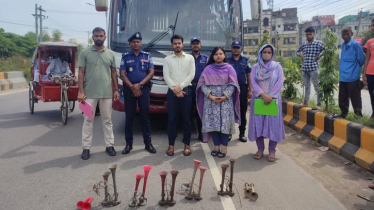 হাইড্রোলিক হর্ন বাজানোয় ৭ গাড়িতে জরিমানা