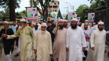 বন্দর ২৫ নম্বর ওয়ার্ডে মঈনুদ্দিন আহমাদের গণসংযোগ