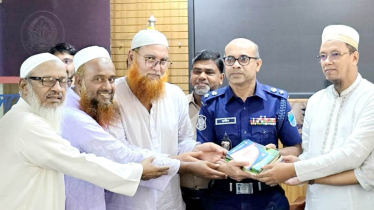 আইনশৃঙ্খলা বিষয়ে এসপি’র সাথে খেলাফত মজলিসের মতবিনিময়