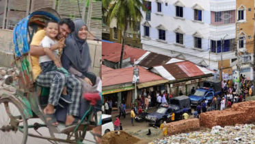 ফ্যানে ঝুলছিলেন যুবক, খাটে স্ত্রী-সন্তানের লাশ