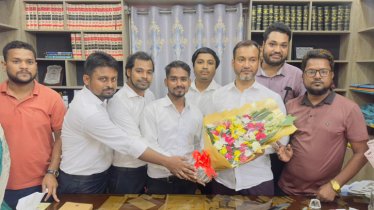 আইনজীবী নেতাদের চূড়ান্ত আইন পরীক্ষায় উত্তীর্ণ শিক্ষার্থীদের শুভেচ্ছা