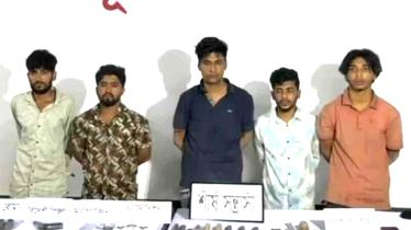রূপগঞ্জে শ্যুটার রিয়াজের ৫ সহযোগী গ্রেপ্তার