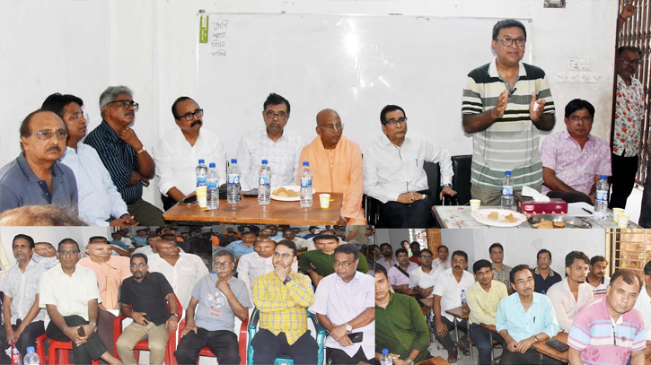 ৭২ ঘণ্টা আল্টিমেটাম: শ্মশান ঘাটের পুকুরের অবৈধ বেড়া অপসারণের দাবি ৭২ ঘণ্টা আল্টিমেটাম: শ্মশান ঘাটের পুকুরের অবৈধ বেড়া অপসারণের দাবি