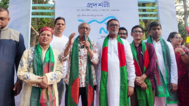শীতলক্ষ্যা পাড়ে নদী বিষয়ক প্রদর্শনীর শুরু, চলবে তিনদিন