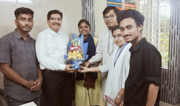 নারায়ণগঞ্জ কলেজের সভাপতির সঙ্গে ছাত্র ফেডারেশন: দাবি ‘শিক্ষাবান্ধব পরিবেশ’