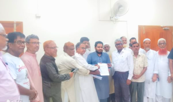 প্রিপেইড মিটার স্থাপন বন্ধের দাবিতে এমপি আল আমিনকে স্মারকলিপি