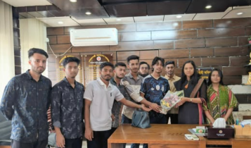 বন্দর ইউএনওর সঙ্গে ছাত্রশক্তির সৌজন্য সাক্ষাৎ