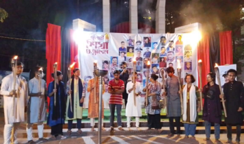 জুলাই গণঅভ্যুত্থানের ২ বছর: স্মরণে ছাত্র ফেডারেশনের ‘জুলাই শিখা’ প্রজ্বালন