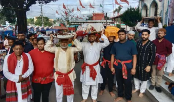 আখাউড়ায় খরমপুর দরবার শরীফের ওরসে অংশগ্রহণ মোহাম্মদ সোহাগের