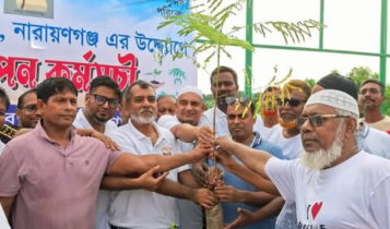 বন্দরে ভোরের সাথীর উদ্যোগে ৩০০ বৃক্ষরোপণ