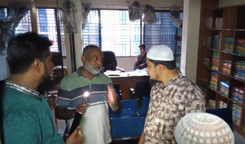কালিবাজারে আগুনে ক্ষতিগ্রস্ত মার্কেট পরিদর্শনে মহানগরী জামায়াত নেতারা