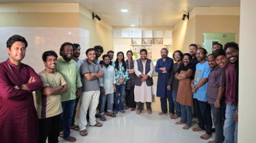 ‘প্রেস নারায়ণগঞ্জ’ কার্যালয়ে নবনির্বাচিত এমপি আল আমিন