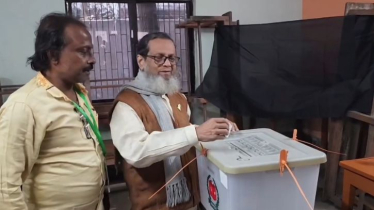 নির্বাচনি পরিবেশ চমৎকার: ভোট দিয়ে আবুল কালাম