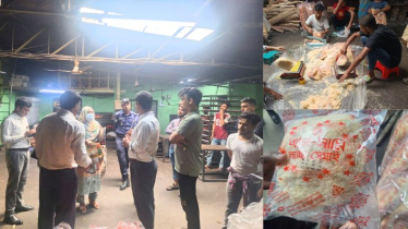 ফতুল্লায় নোংরা পরিবেশে সেমাই-নুডলস তৈরি, লাখ টাকা জরিমানা