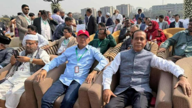 মন্ত্রিসভায় শপথ গ্রহণ অনুষ্ঠানে অংশ নেন মাসুদুজ্জামান