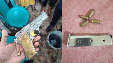 আড়াইহাজারে গণপিটুনিতে ২ ছিনতাইকারী আহত, পিস্তল-গুলি উদ্ধার