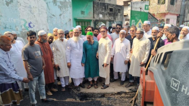 ভাঙা সড়ক দ্রুত সংস্কারের আশ্বাস নাসিক প্রশাসকের