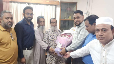 এমপি আবুল কালামকে পল্লীবিদ্যুৎ সমিতির ফুলেল শুভেচ্ছা