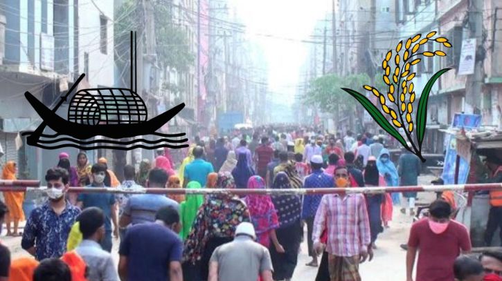 প্রথমবারের মতো নৌকা-ধানের শীষ বিহীন নির্বাচন