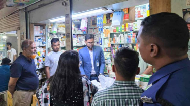 ওষুধ প্রশাসনের অভিযানে কালীরবাজারে ৫ প্রতিষ্ঠানকে জরিমানা