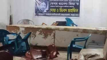 ফতুল্লায় স্বেচ্ছাসেবক দল নেতার কার্যালয়ে হামলা-গুলিবর্ষণের অভিযোগ