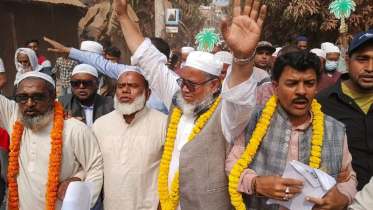 আলিরটেকে মনির কাসেমীর গণসংযোগে জনস্রোত