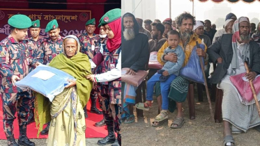 নারায়ণগঞ্জে ৩০০ জন পেলেন বিজিবি’র কম্বল নারায়ণগঞ্জে ৩০০ জন পেলেন বিজিবি’র কম্বল
