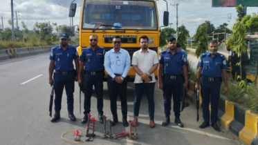 শব্দ দূষণবিরোধী অভিযানে ৫ যানবাহনকে জরিমানা