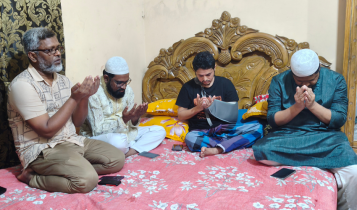 দুর্ঘটনায় আহত সাংবাদিকের বাড়িতে জামায়াত নেতারা দুর্ঘটনায় আহত সাংবাদিকের বাড়িতে জামায়াত নেতারা