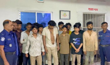 সোনারগাঁয়ে মিছিলের প্রস্তুতিকালে ছাত্রলীগের ১২ কর্মী গ্রেপ্তার